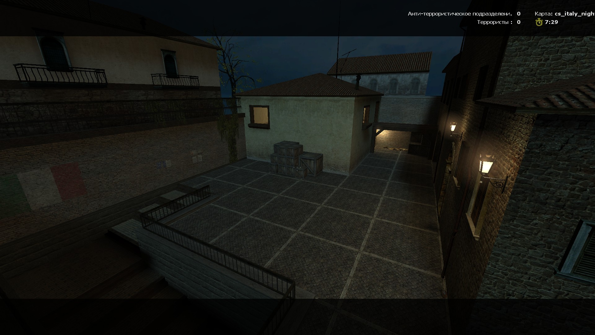 cs_italy_night для counter-strike source